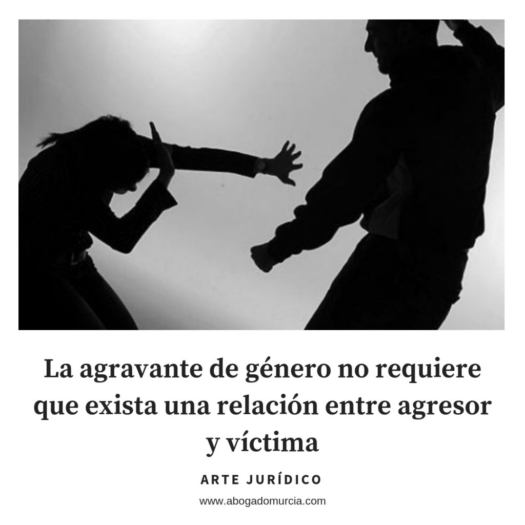 sin relación entre víctima y agresor. Abogados Murcia.