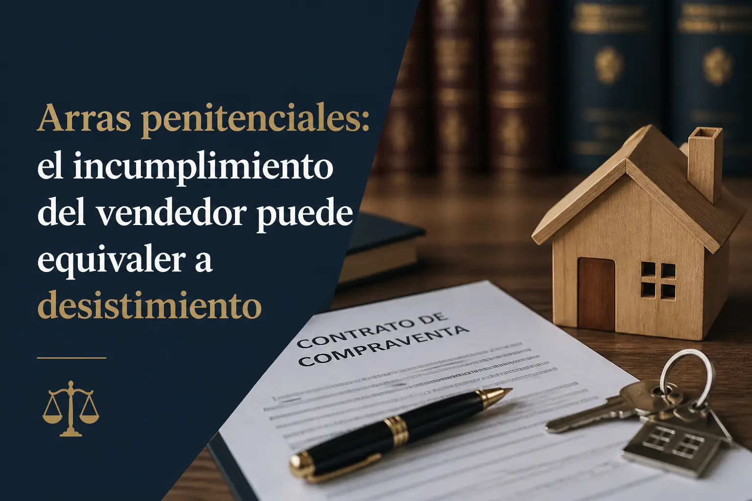 Arras penitenciales: el incumplimiento del vendedor puede equivaler a desistimiento